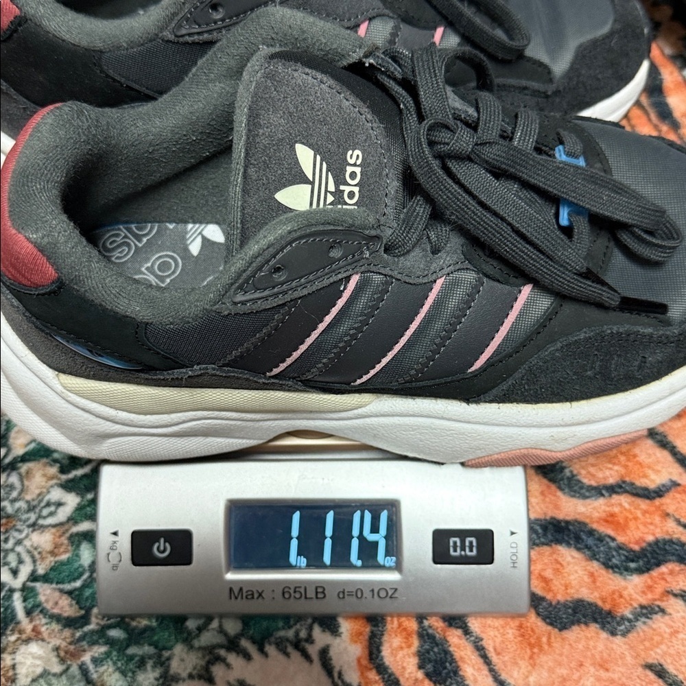 Adidas Retropy F90 Lace Up Sneaker in Dark Grey - Picture 8 of 13